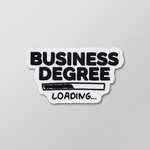 Business Degree Loading progress bar fabric patch