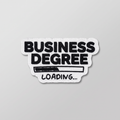 Business Degree Loading progress bar fabric patch