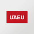 UAEU red university initials patch