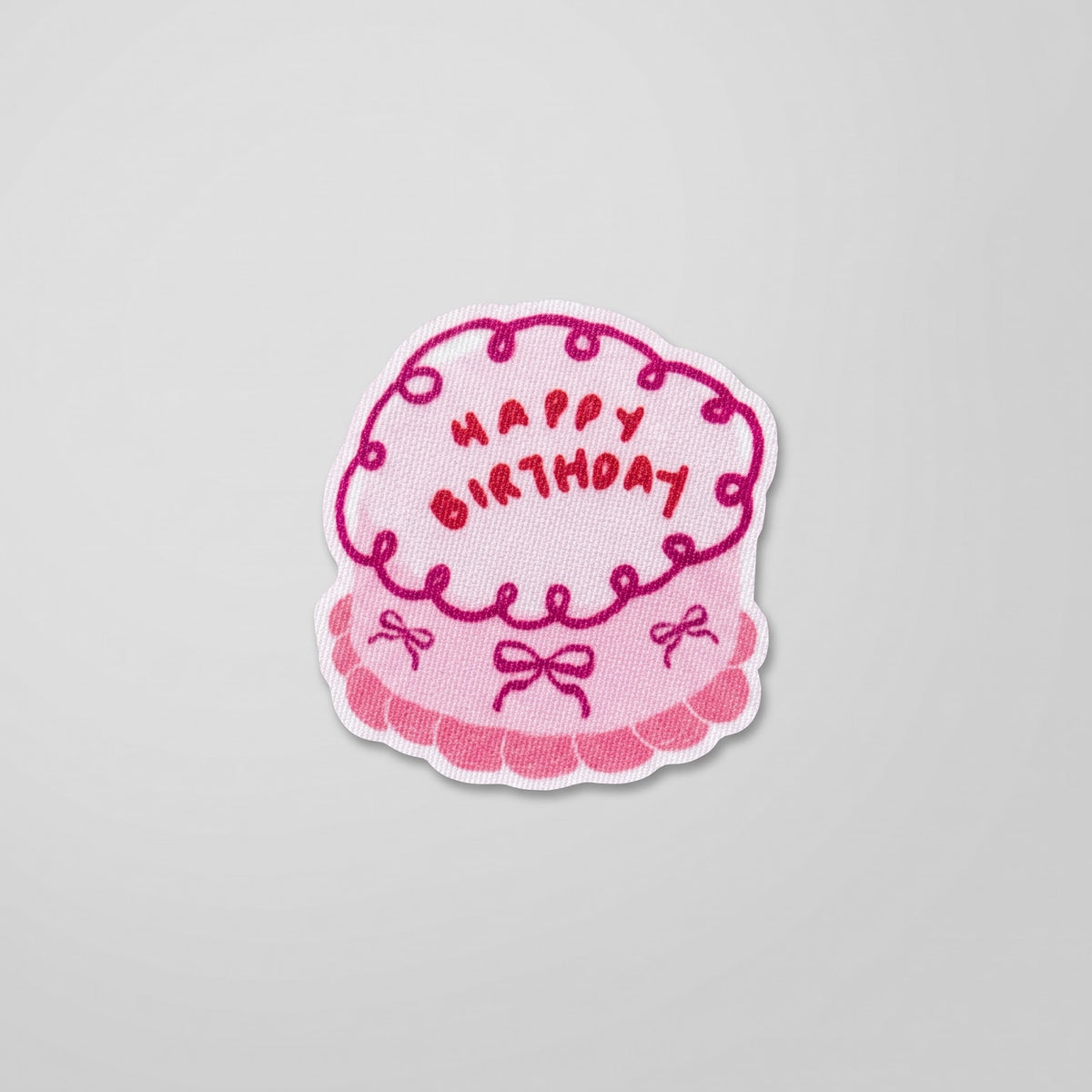 Happy Birthday Cake Patch