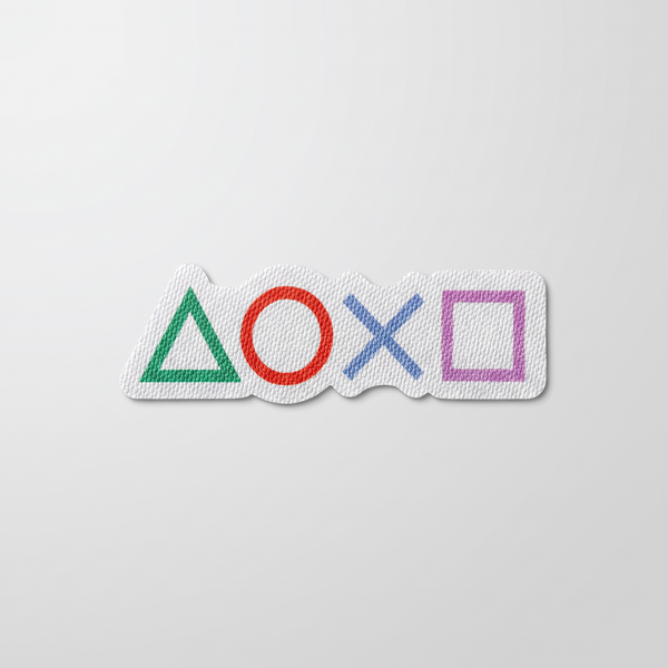 Classic gaming controller symbols patch