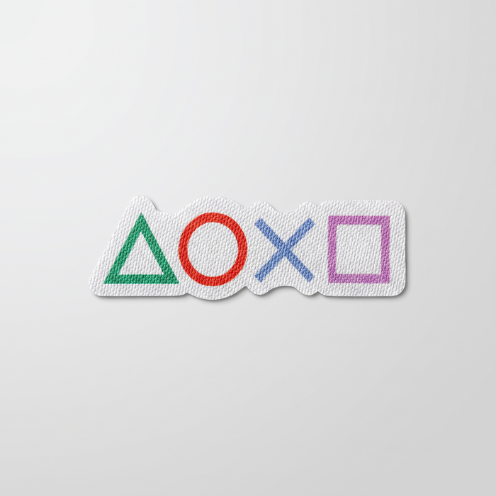 Classic gaming controller symbols patch