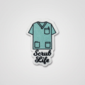 Scrub Life medical scrub top patch