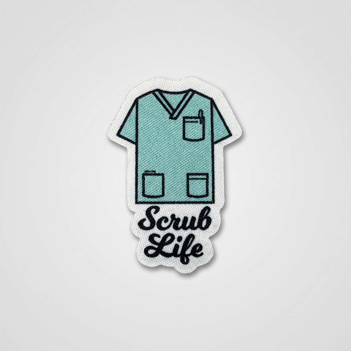 Scrub Life medical scrub top patch