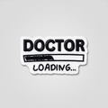 Doctor Loading progress bar fabric patch