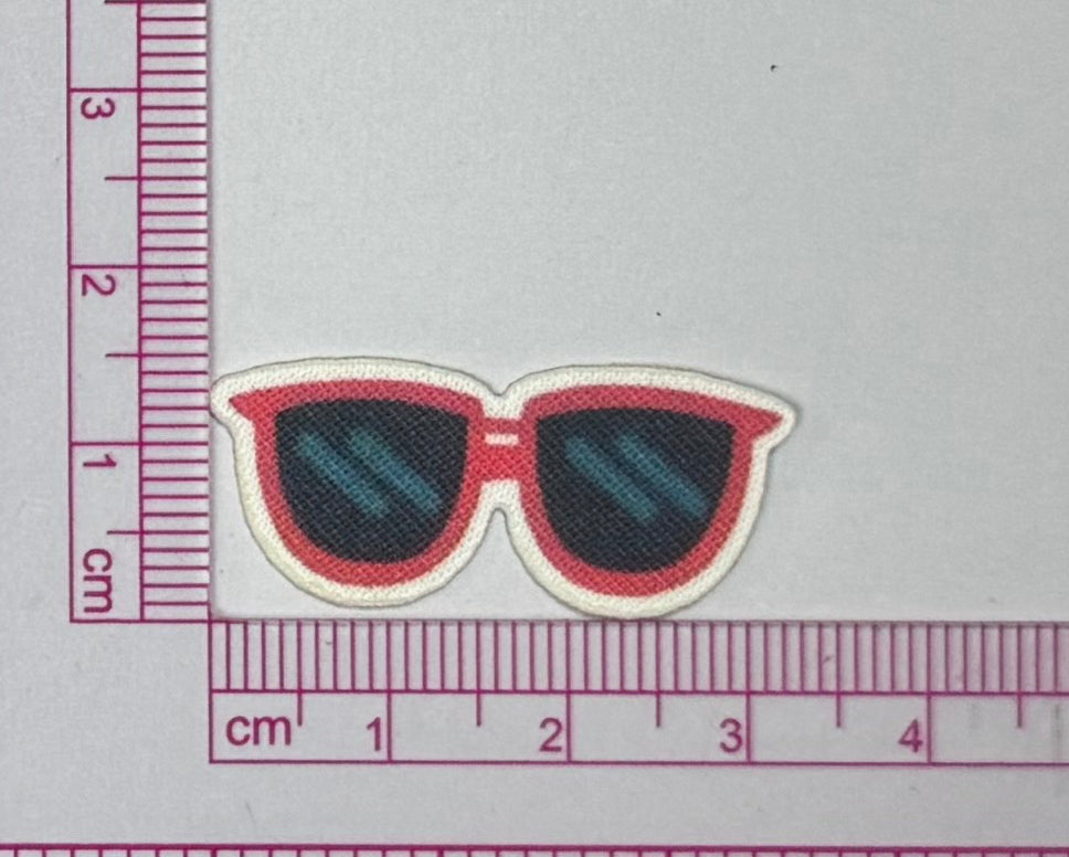 Red Sunglasses Patch