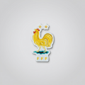 France National Team Embroidered Patch - Golden Rooster