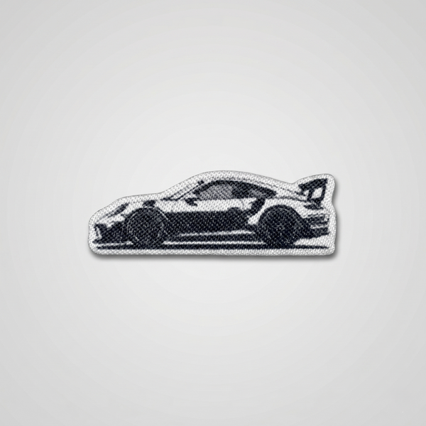 gt-3 Porsche (black & white)