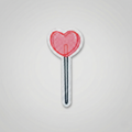 Heart Lollipop