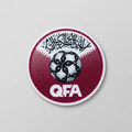 Qatar National Team Football Crest Embroidered Patch