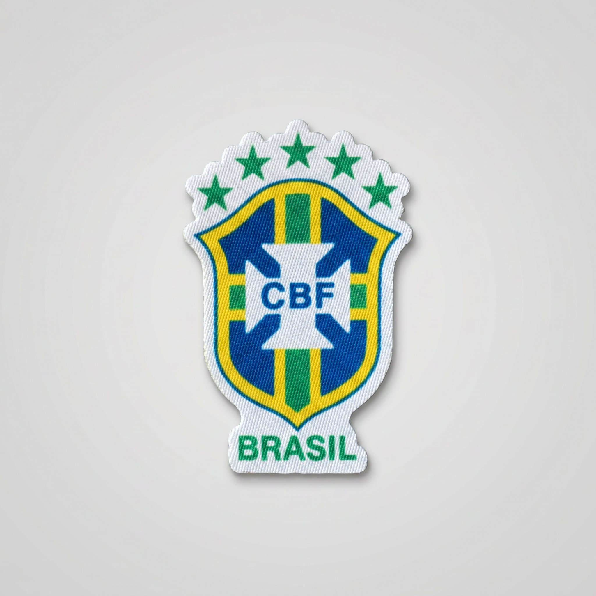 Brazil Football Confederation Embroidered Patch - CBF Shield