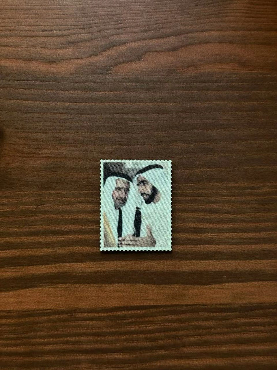 UAE Leader Portrait Embroidered Patch - Vision &amp; Legacy