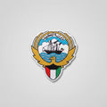 Kuwait National Emblem Patch